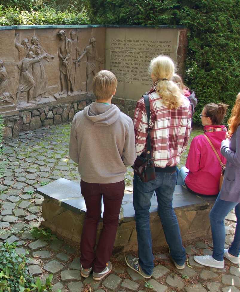 Besuch Jesu Leidensgarten