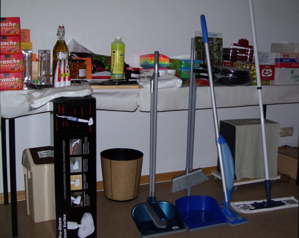 Putzsachen - an alles wurde gedacht... Putzsachen geschenkt